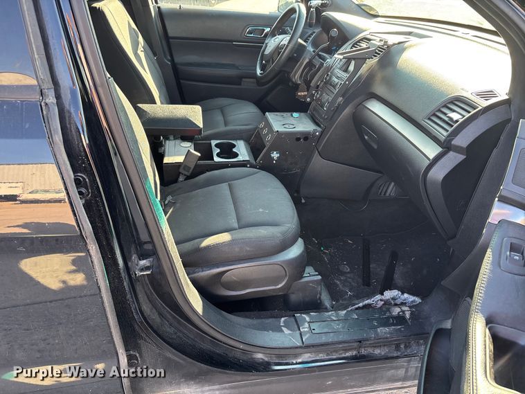 image for item DU1275 2017 Ford Explorer Police Interceptor SUV