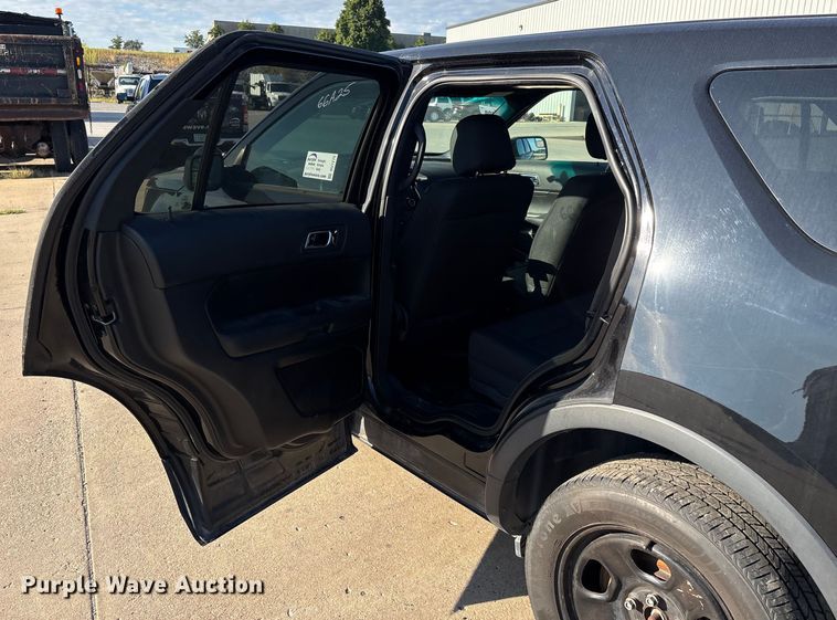 image for item DU1275 2017 Ford Explorer Police Interceptor SUV