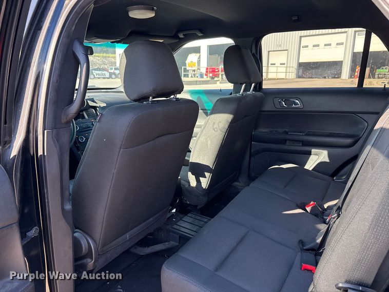 image for item DU1275 2017 Ford Explorer Police Interceptor SUV