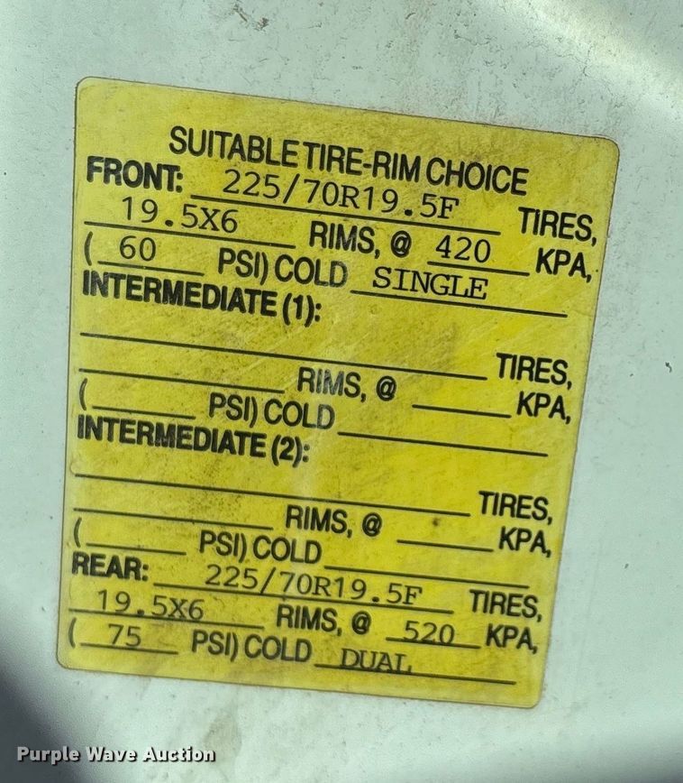 image for item DU1276 2000 Chevrolet C3500 utility bed pickup truck