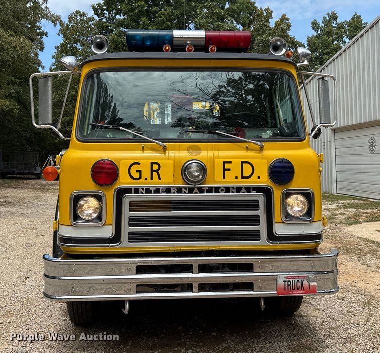 image for item DU1277 1979 International CO1950B pumper fire truck