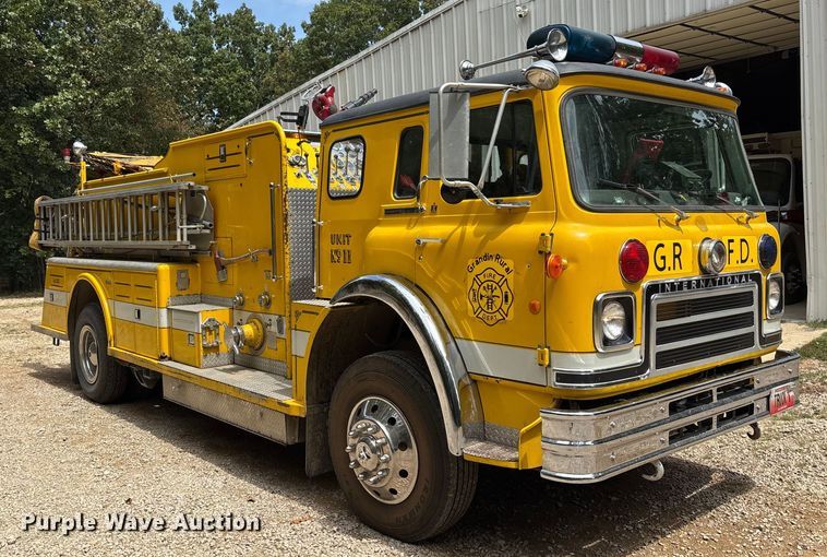 image for item DU1277 1979 International CO1950B pumper fire truck