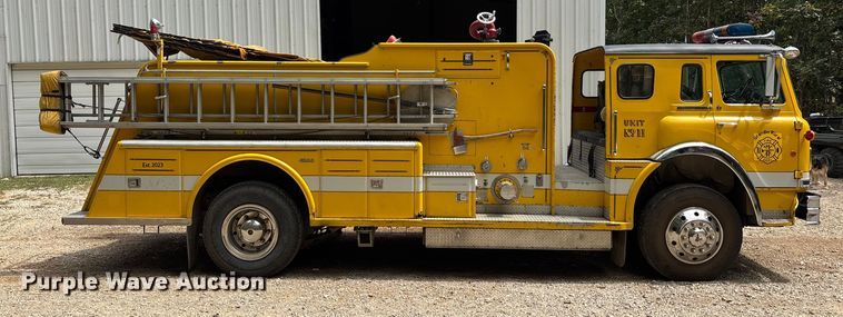 image for item DU1277 1979 International CO1950B pumper fire truck