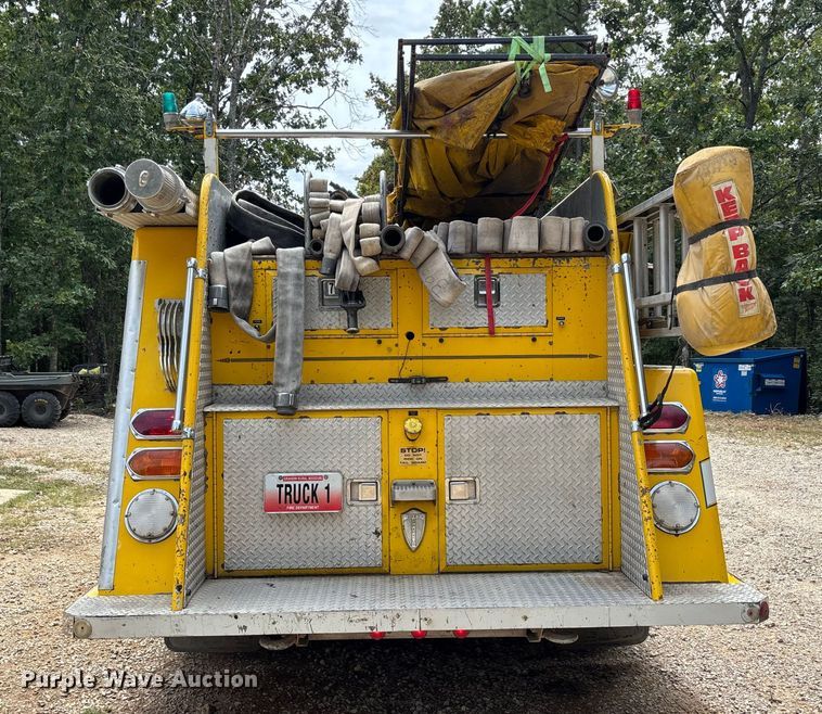 image for item DU1277 1979 International CO1950B pumper fire truck