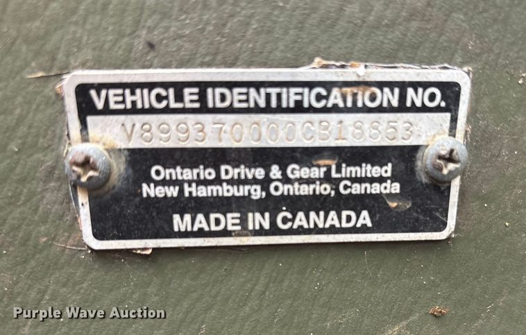 image for item DU1278 Argo utility vehicle