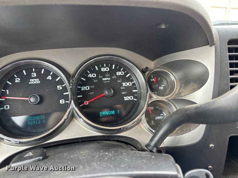 image for item DU1302 2010 Chevrolet Silverado 3500HD Crew Cab utility bed pickup truck