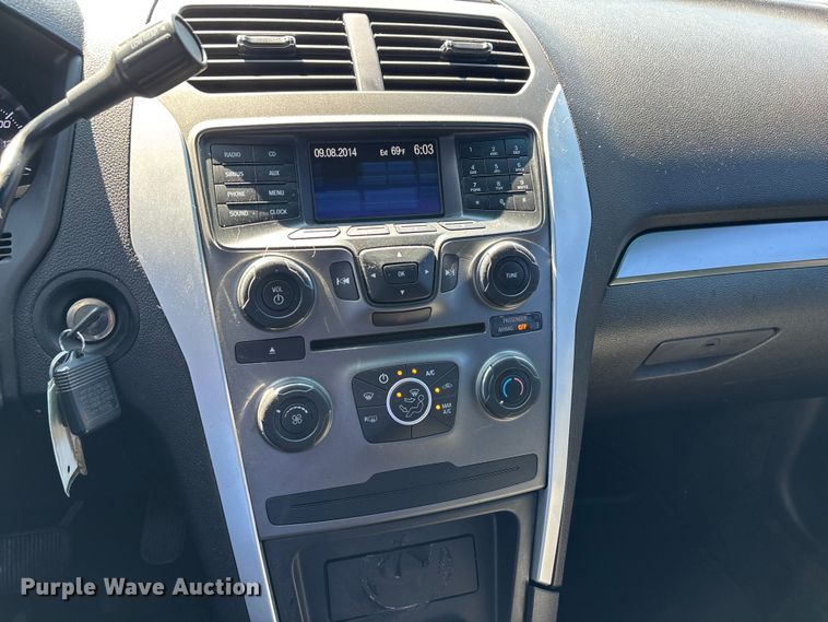 image for item DU1312 2013 Ford Explorer Police Interceptor SUV