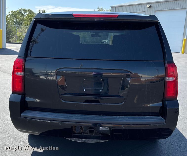 image for item DU1313 2016 Chevrolet Tahoe Poice SUV