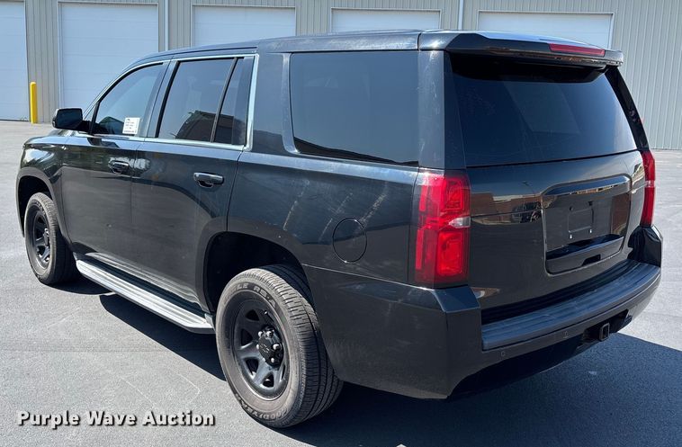 image for item DU1313 2016 Chevrolet Tahoe Poice SUV