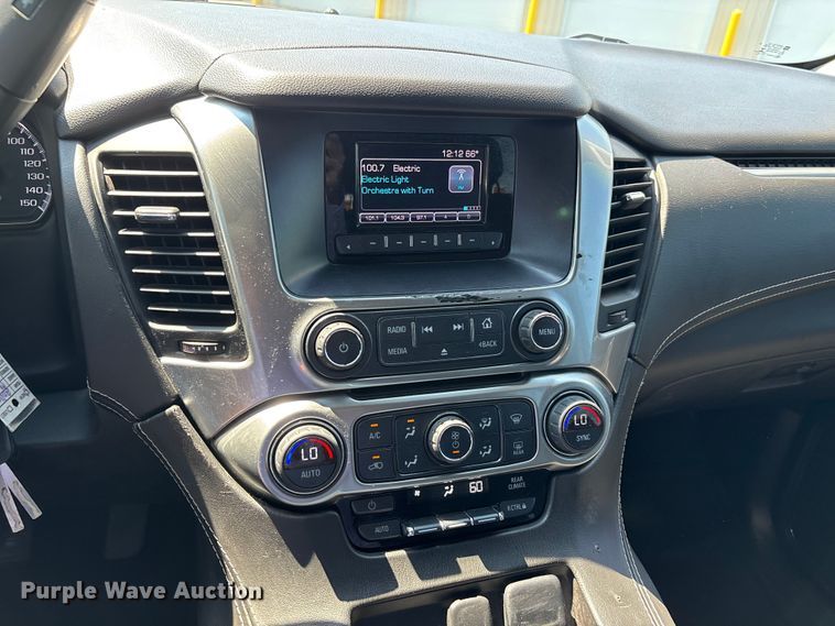 image for item DU1313 2016 Chevrolet Tahoe Poice SUV