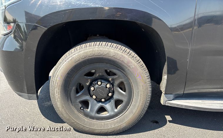 image for item DU1313 2016 Chevrolet Tahoe Poice SUV