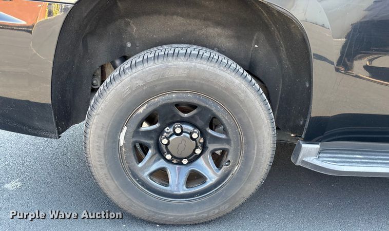 image for item DU1313 2016 Chevrolet Tahoe Poice SUV