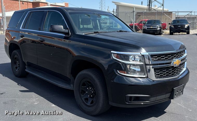image for item DU1314 2016 Chevrolet Tahoe Police SUV