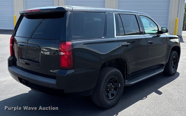 image for item DU1314 2016 Chevrolet Tahoe Police SUV