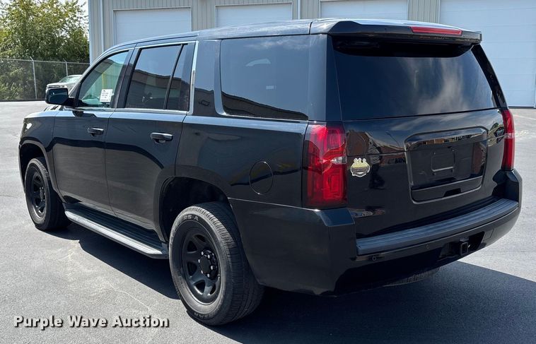 image for item DU1314 2016 Chevrolet Tahoe Police SUV