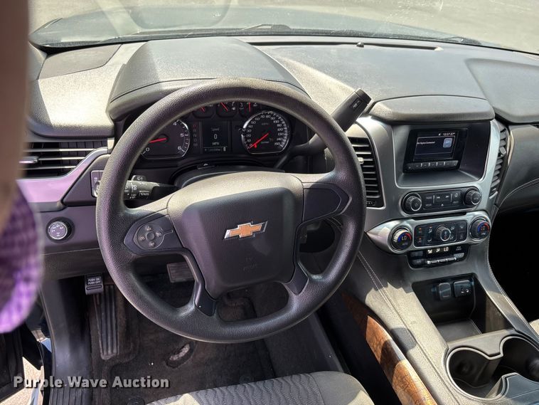 image for item DU1314 2016 Chevrolet Tahoe Police SUV