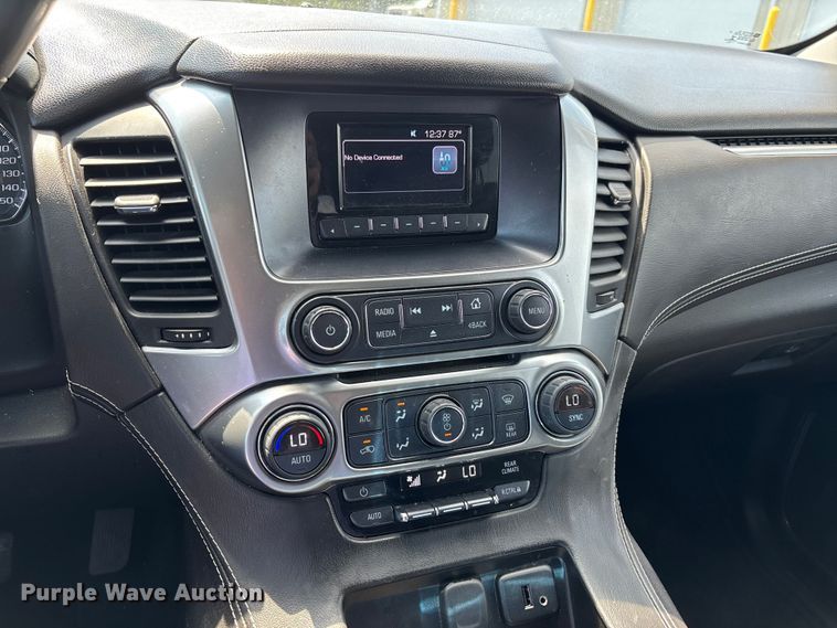 image for item DU1314 2016 Chevrolet Tahoe Police SUV