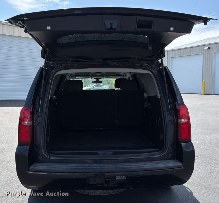 image for item DU1314 2016 Chevrolet Tahoe Police SUV