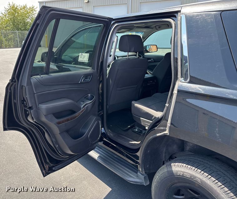 image for item DU1314 2016 Chevrolet Tahoe Police SUV