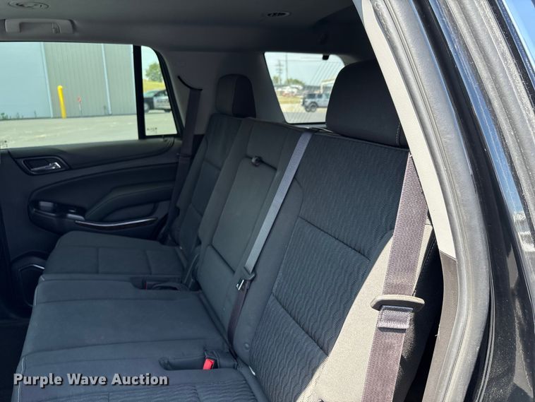 image for item DU1314 2016 Chevrolet Tahoe Police SUV