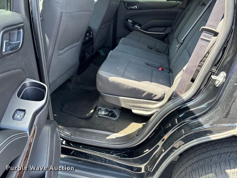 image for item DU1314 2016 Chevrolet Tahoe Police SUV