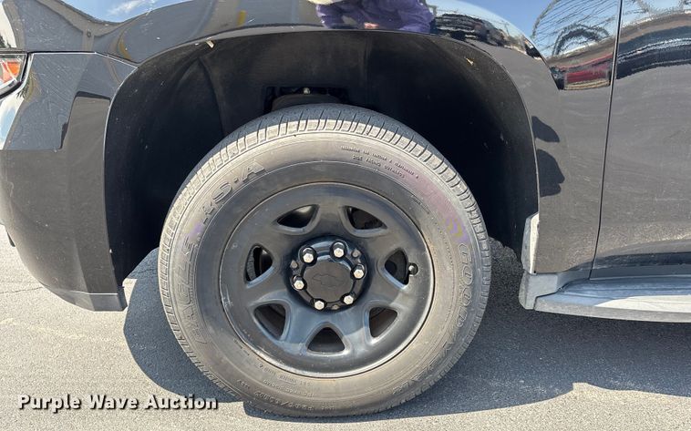 image for item DU1314 2016 Chevrolet Tahoe Police SUV