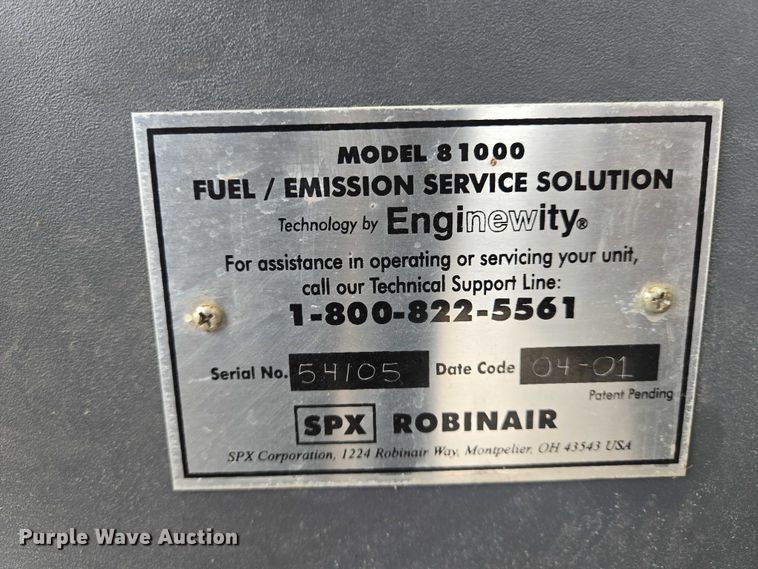 image for item DU6766 Automotive service equipment