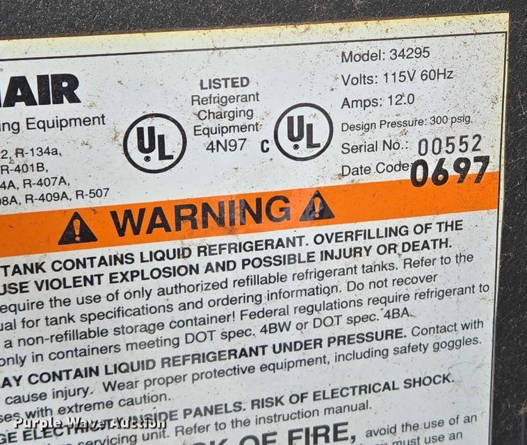 image for item DU6766 Automotive service equipment