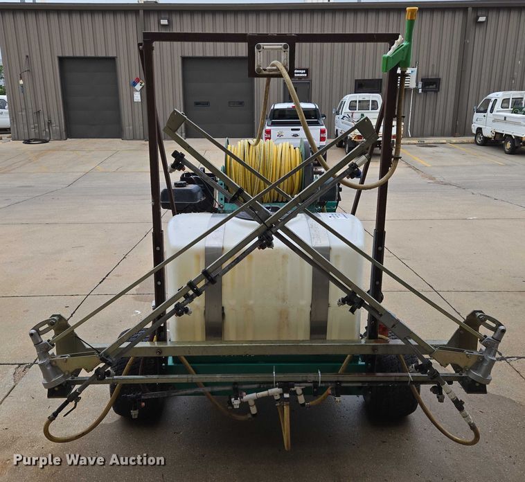 image for item DU6767 Lesco sprayer trailer