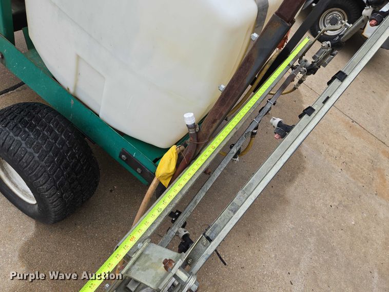 image for item DU6767 Lesco sprayer trailer