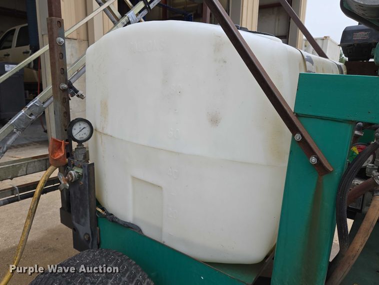 image for item DU6767 Lesco sprayer trailer