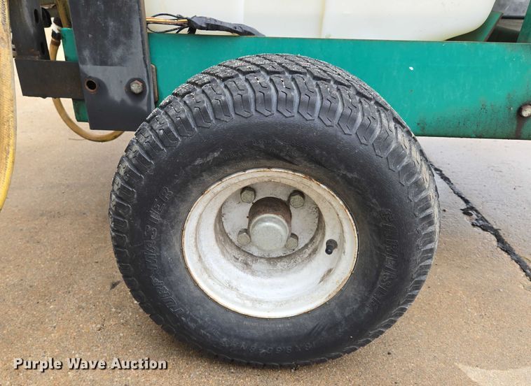 image for item DU6767 Lesco sprayer trailer