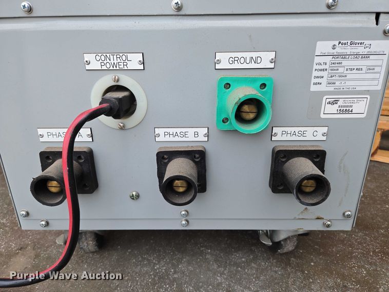 image for item DU6773 Post Glover portable load bank