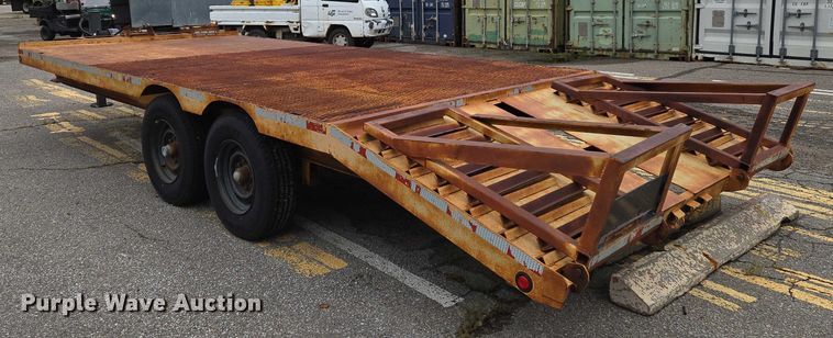 image for item DU6776 1979 JFW equipment trailer
