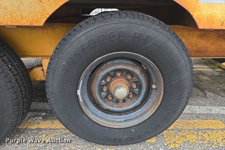 image for item DU6776 1979 JFW equipment trailer