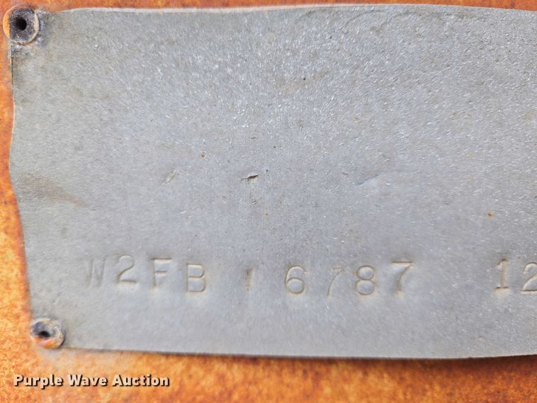 image for item DU6776 1979 JFW equipment trailer