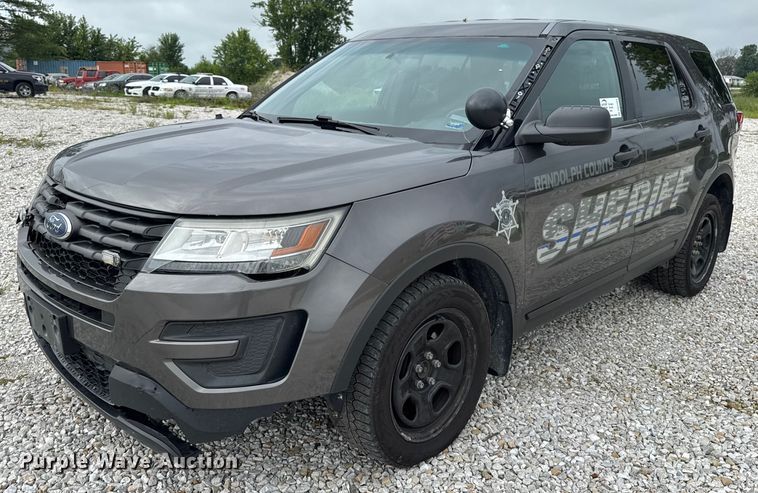image for item DW3463 2017 Ford Explorer Police Interceptor SUV