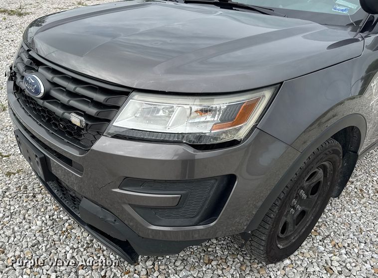 image for item DW3463 2017 Ford Explorer Police Interceptor SUV