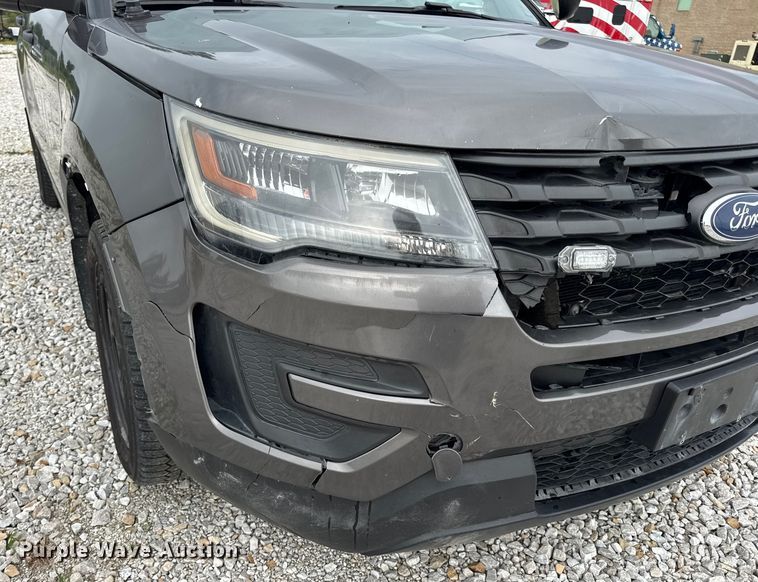image for item DW3463 2017 Ford Explorer Police Interceptor SUV