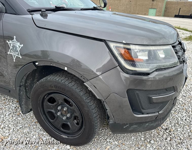 image for item DW3463 2017 Ford Explorer Police Interceptor SUV