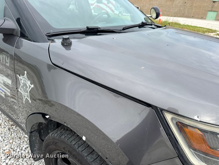 image for item DW3463 2017 Ford Explorer Police Interceptor SUV