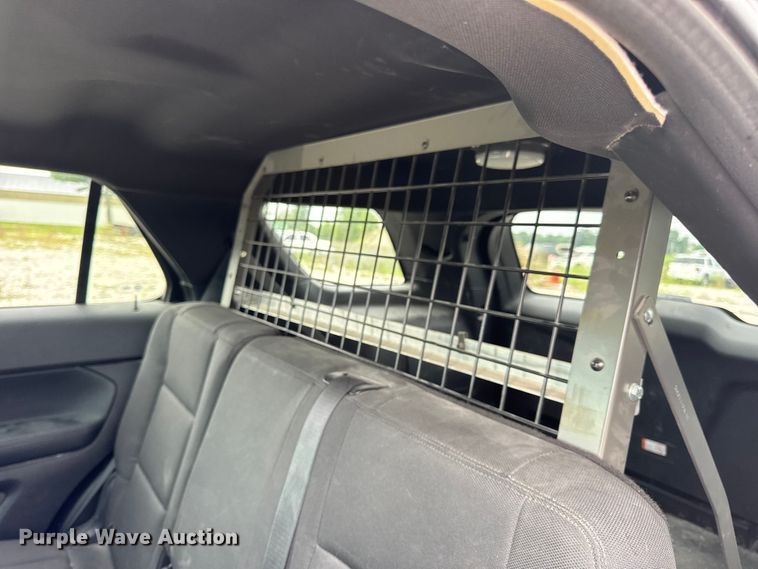 image for item DW3463 2017 Ford Explorer Police Interceptor SUV