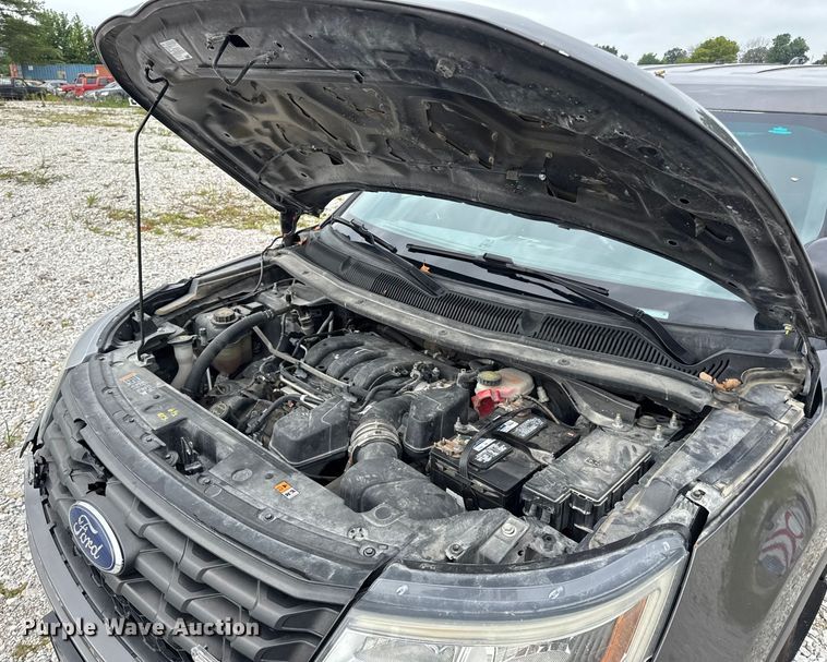 image for item DW3463 2017 Ford Explorer Police Interceptor SUV