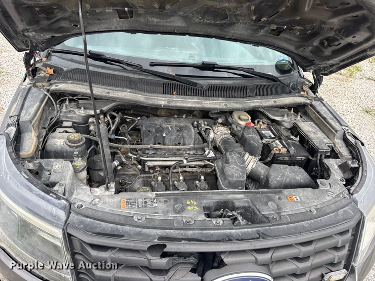 image for item DW3463 2017 Ford Explorer Police Interceptor SUV