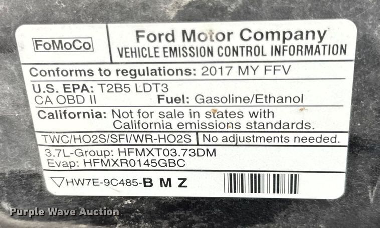 image for item DW3463 2017 Ford Explorer Police Interceptor SUV