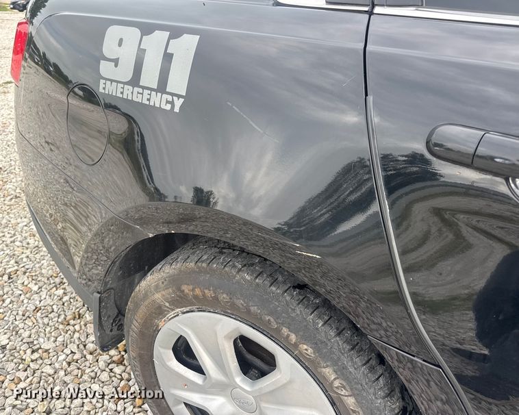 image for item DW3464 2013 Ford Taurus Police 