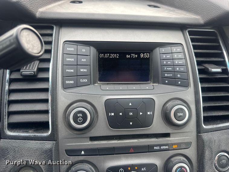 image for item DW3464 2013 Ford Taurus Police 