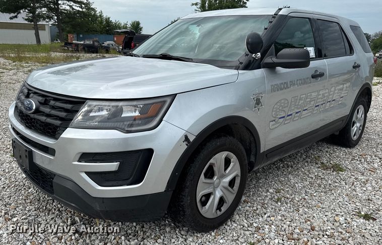 image for item DW3467 2017 Ford Explorer Police Interceptor SUV