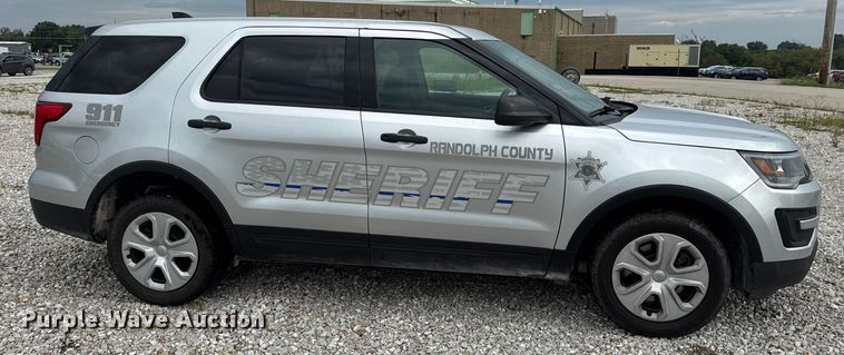 image for item DW3467 2017 Ford Explorer Police Interceptor SUV