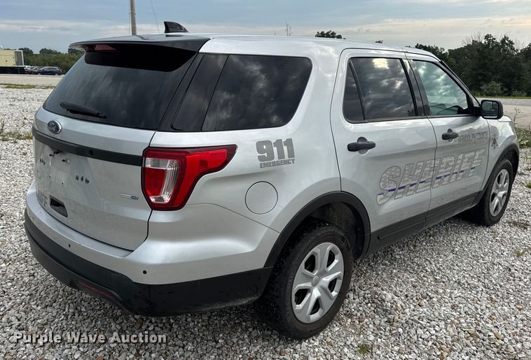 image for item DW3467 2017 Ford Explorer Police Interceptor SUV